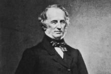 Portrait of Railroad Tycoon Cornelius Vanderbilt